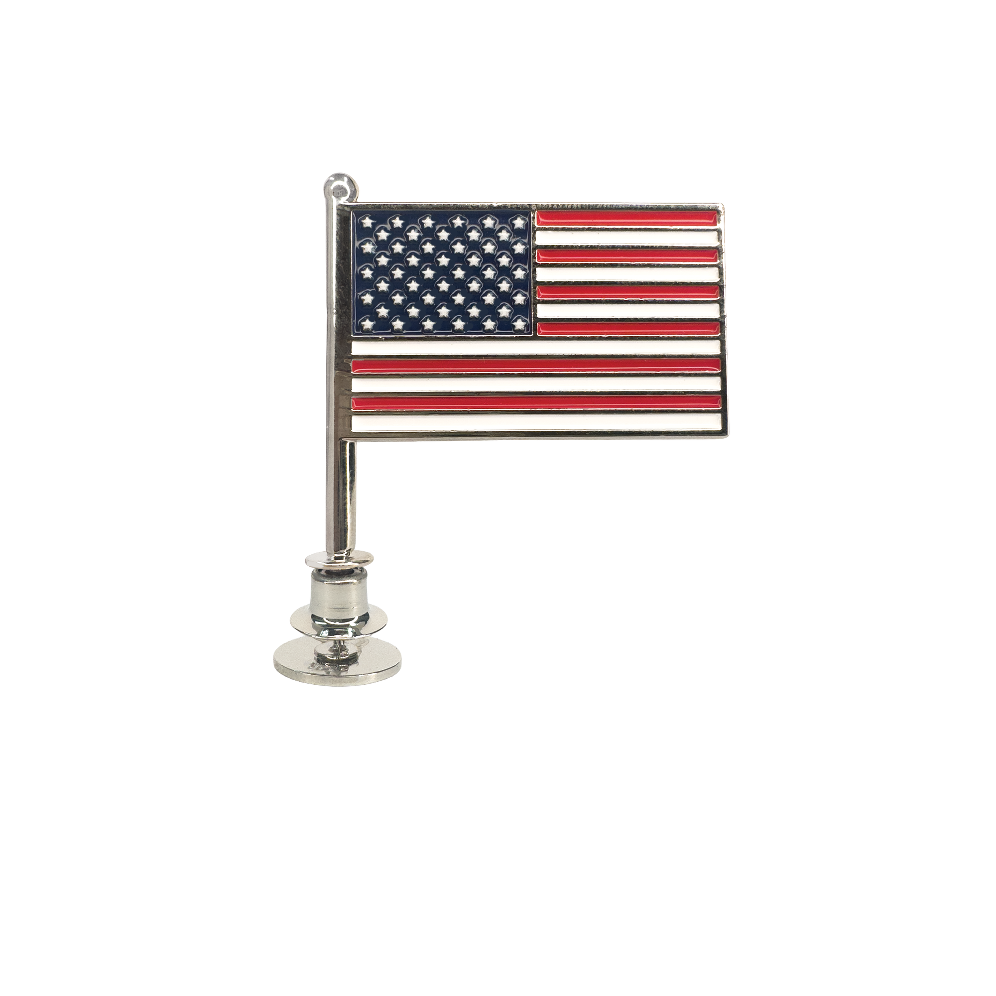 Pingoz American Flag Brim Pin