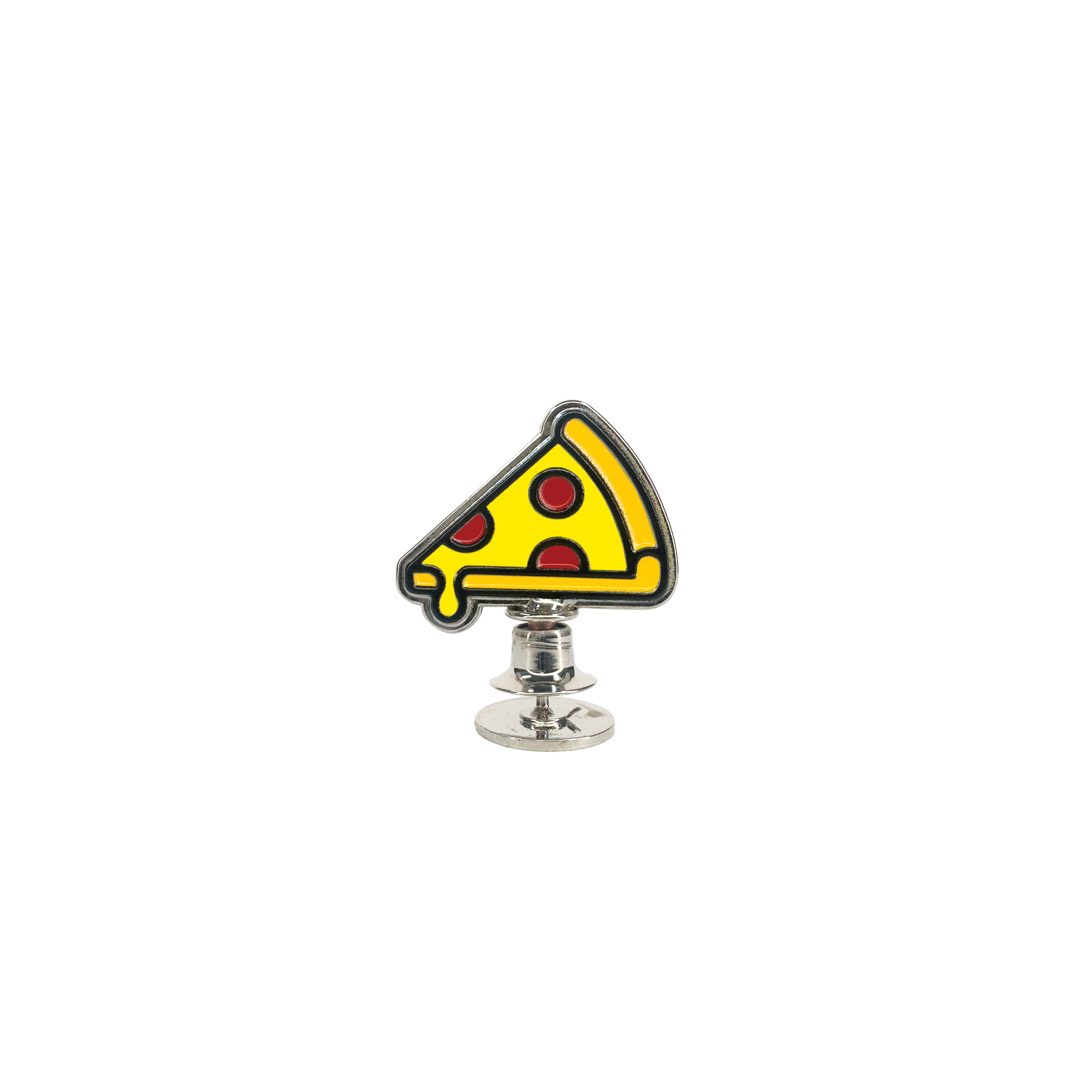 Pingoz Pizza Slice Brim Pin