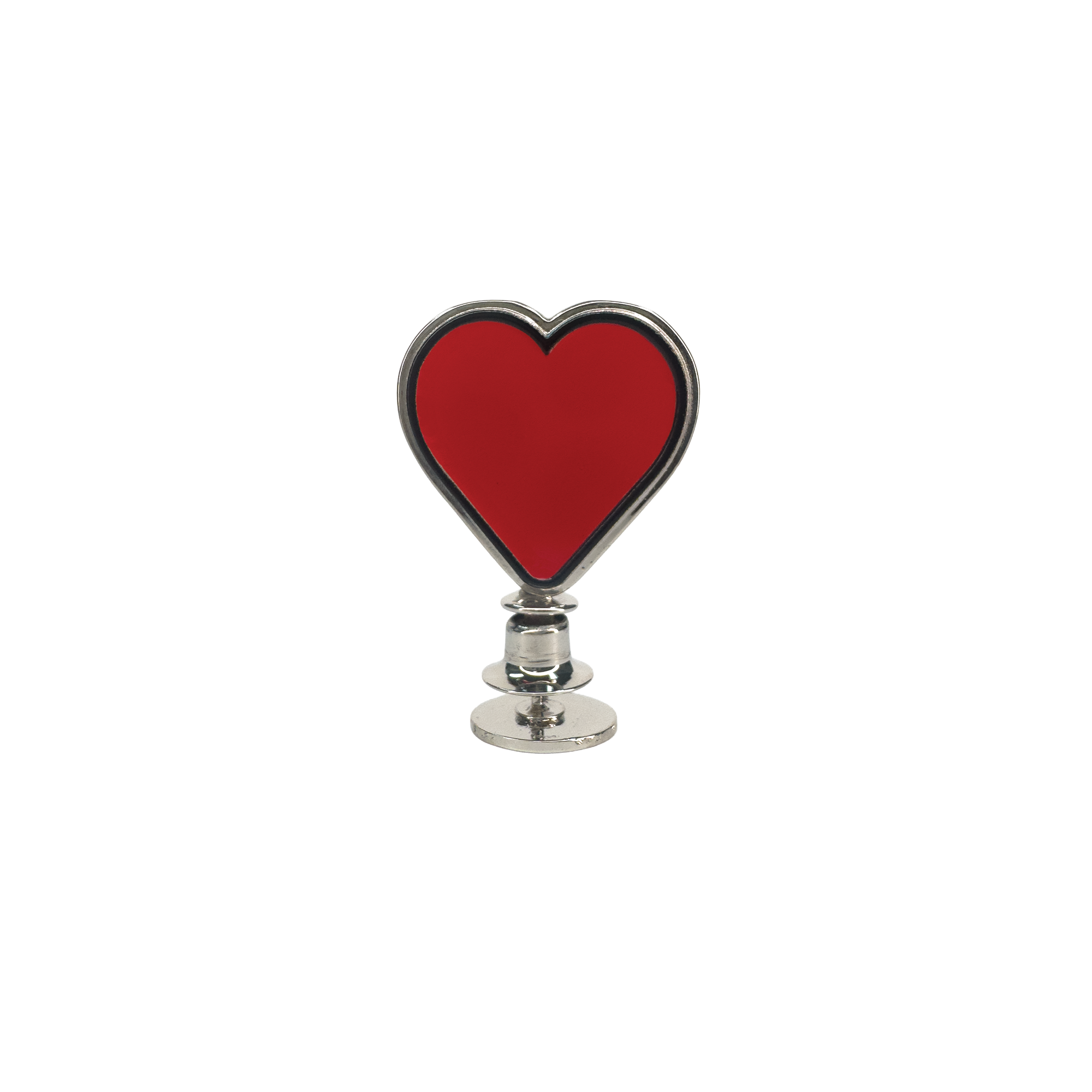 Pinji 'Heart' Emoticon Brim Pin