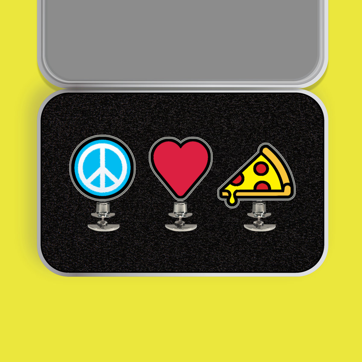 PinGoz Peace Love & Pizza Pack